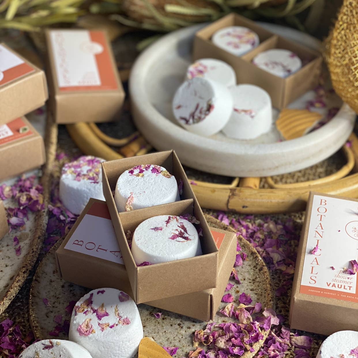 TPTB ~ Botanicals Shower Steamer Duo