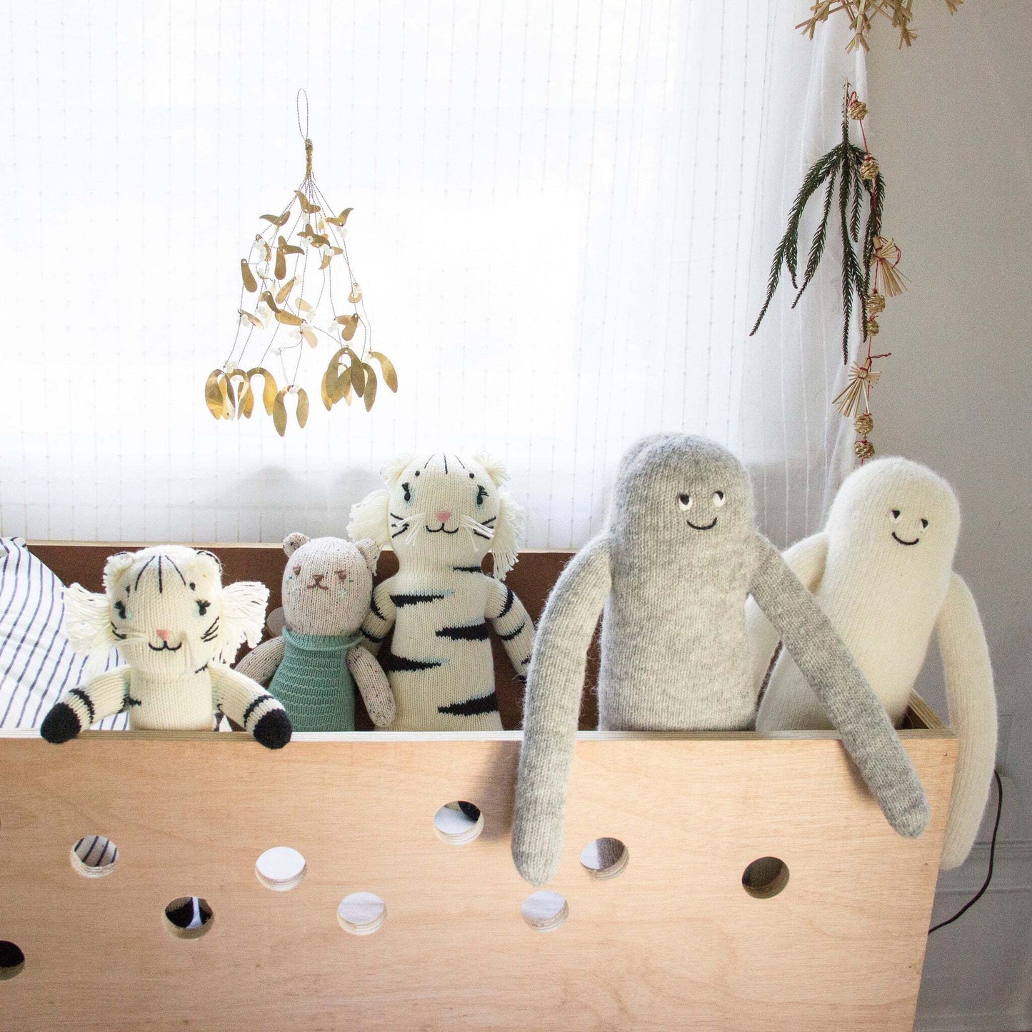 Blabla Kids Whoop-Dee-Doo Grey Doll - Huzzah