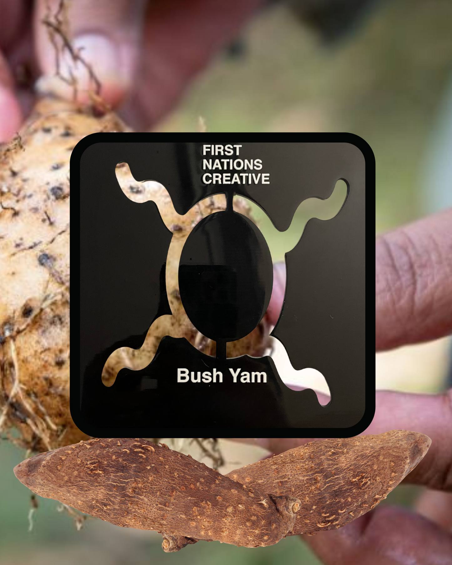 First Nations Creative - Aboriginal Symbol Stencils - Bush Yam