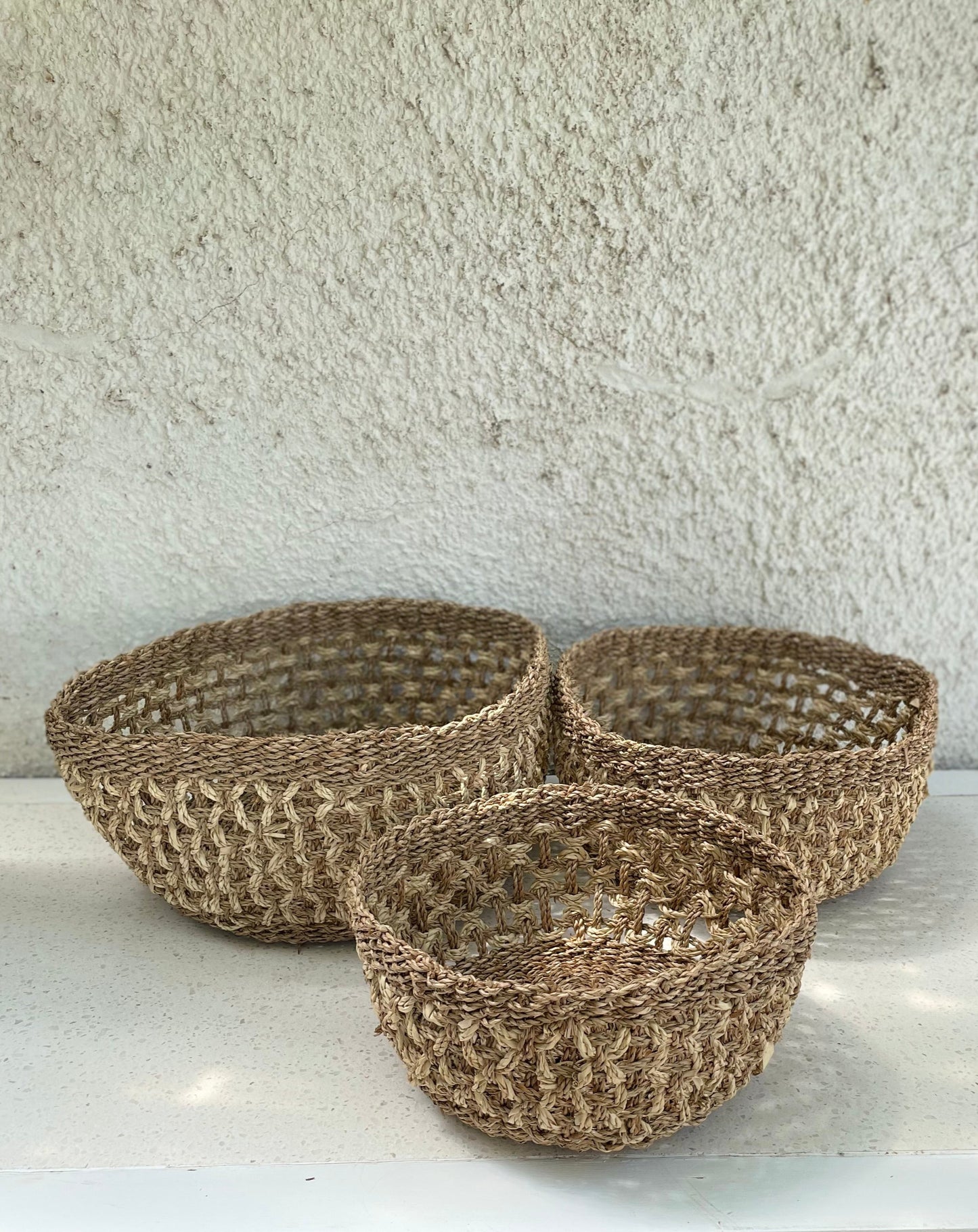 Our Oasis - Contrast Weave Basket