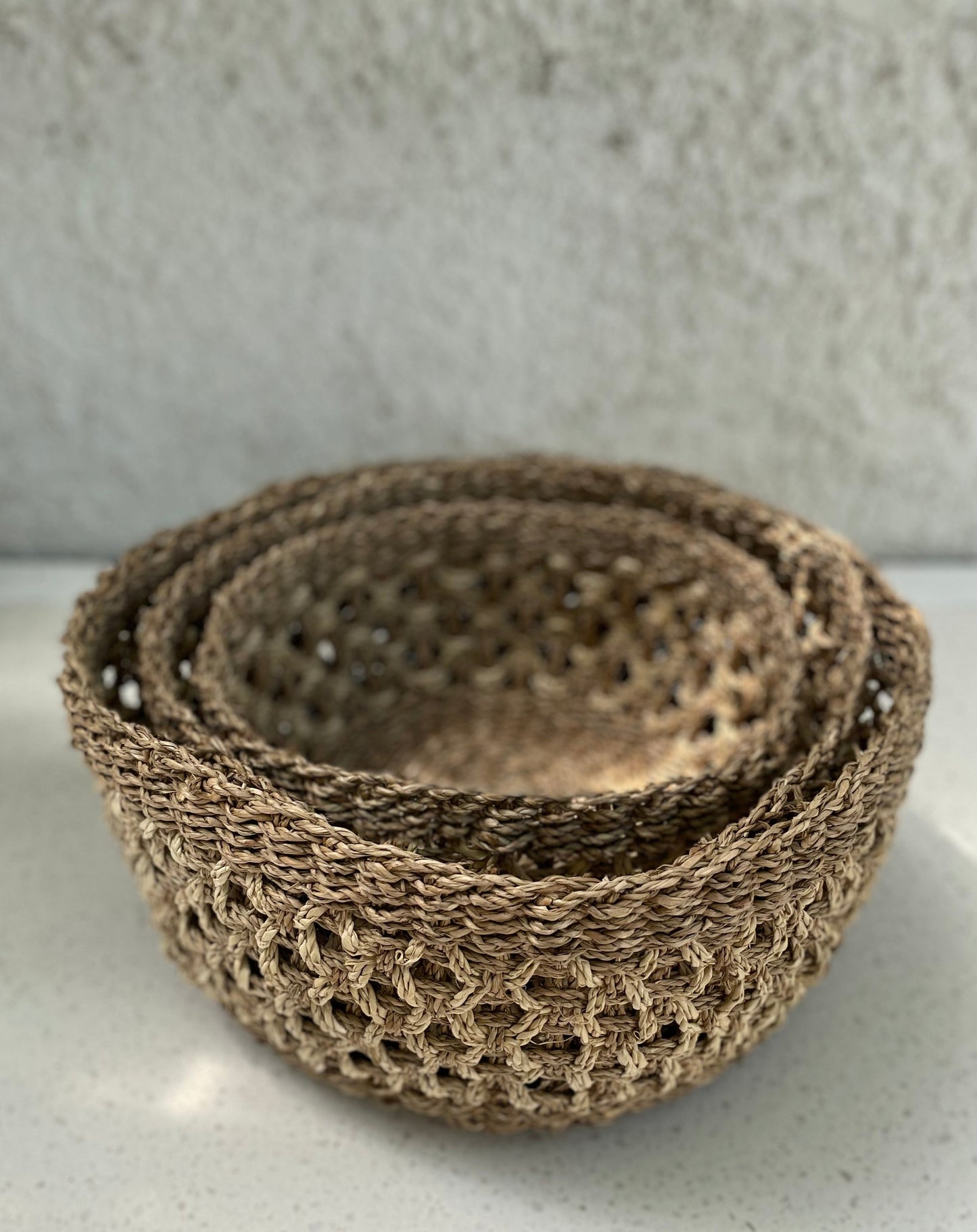 Our Oasis - Contrast Weave Basket