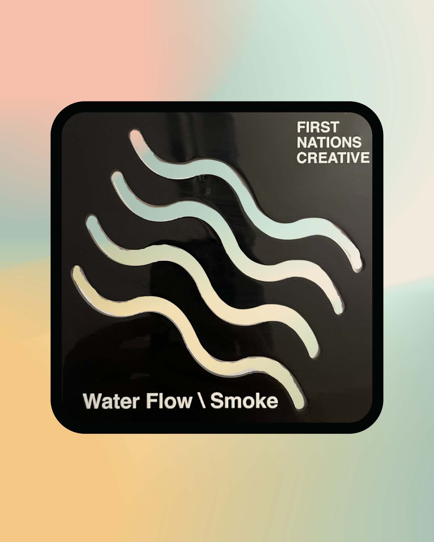 First Nations Creative - Aboriginal Symbol Stencils - Water Flow/Smoke