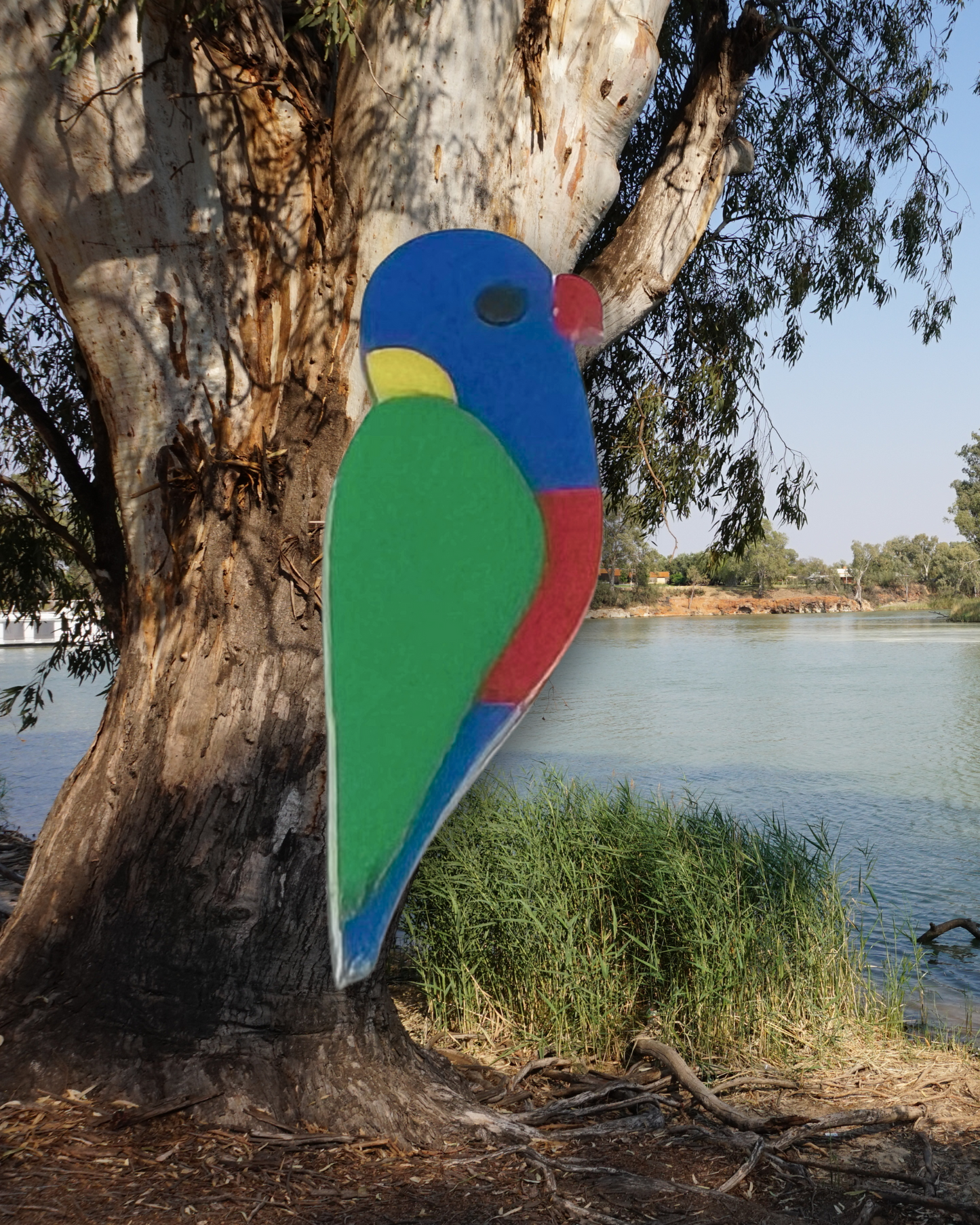 First Nations Creative - Rainbow Lorikeet Brooch