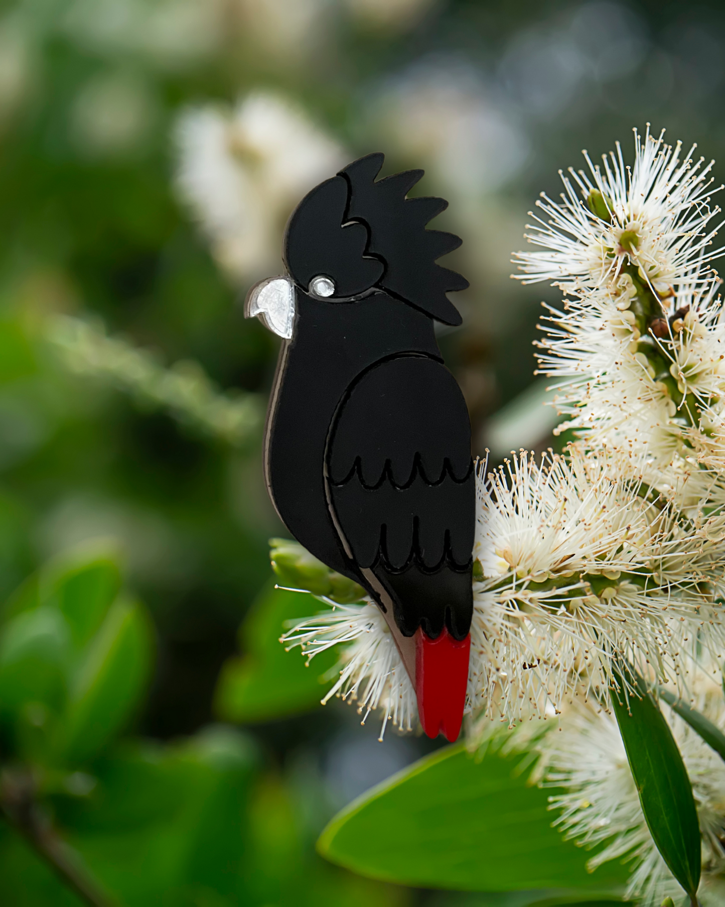 First Nations Creative - Red-Tailed Cockatoo Magnet