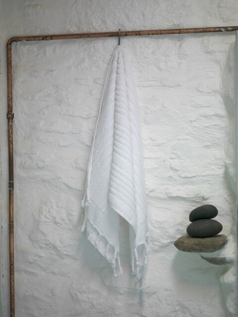 Loom.ist Ottoman Terry Towel - White