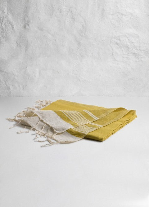 Loom.ist Olympos Turkish Towel - Mustard