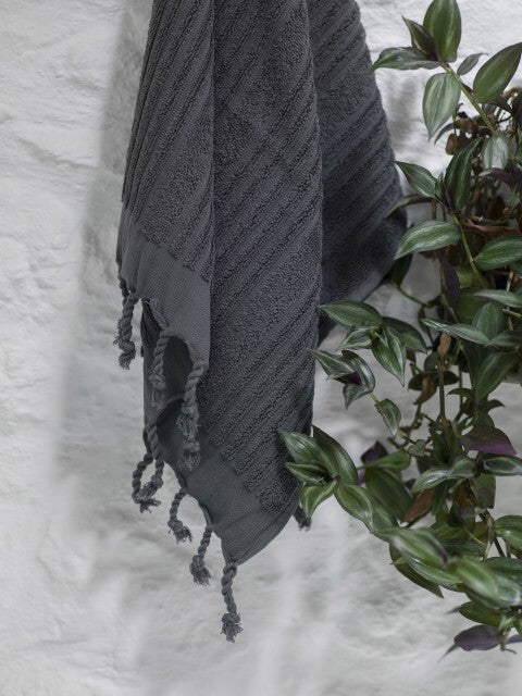 Loom.ist Ottoman Terry Towel - Dark Grey