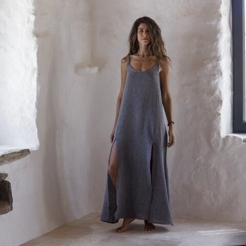 Loom.ist Sile Maxi Dress - Charcoal