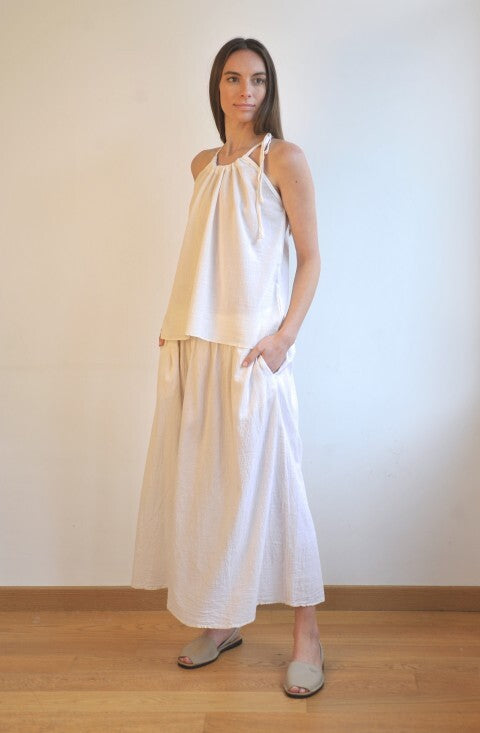 Loom.ist Sile Long Skirt - Off-White