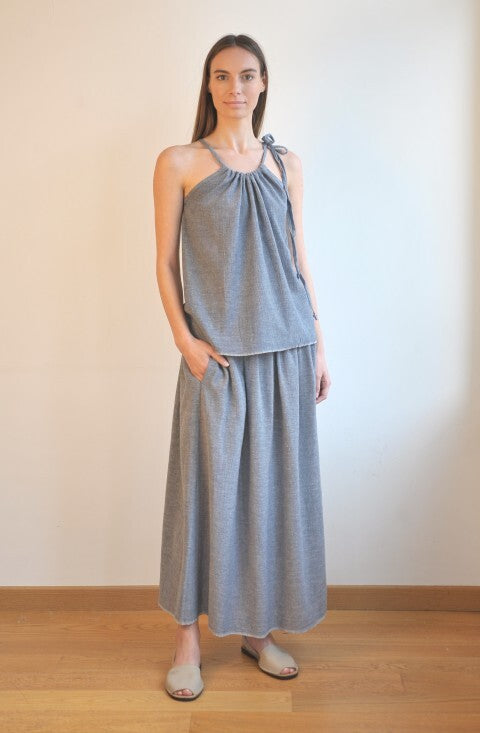 Loom.ist Sile Long Skirt - Marine