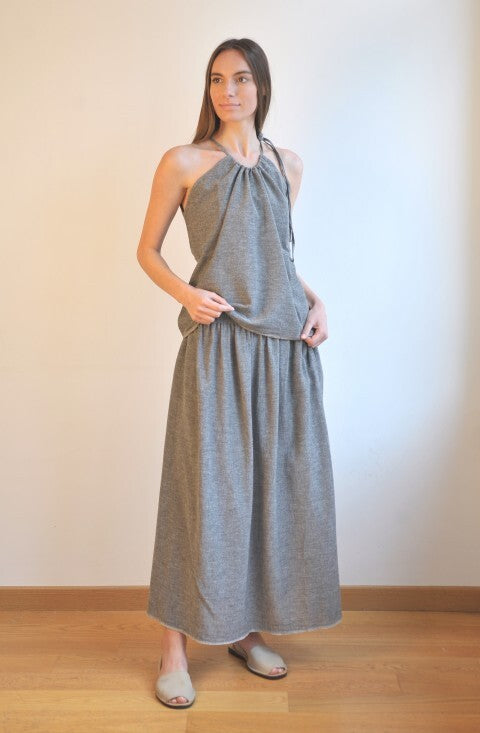 Loom.ist Sile Long Skirt - Khaki