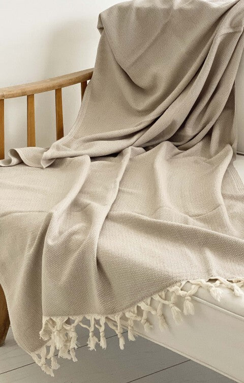 Loom.ist Pebble Throw - Beige