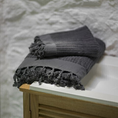 Loom.ist Ottoman Terry Towel - Dark Grey