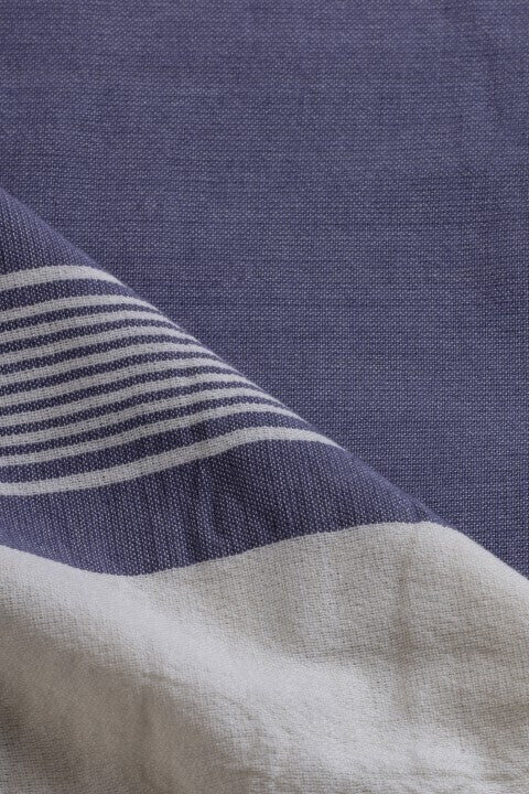 Loom.ist Olympos Turkish Towel - Blue/Grey