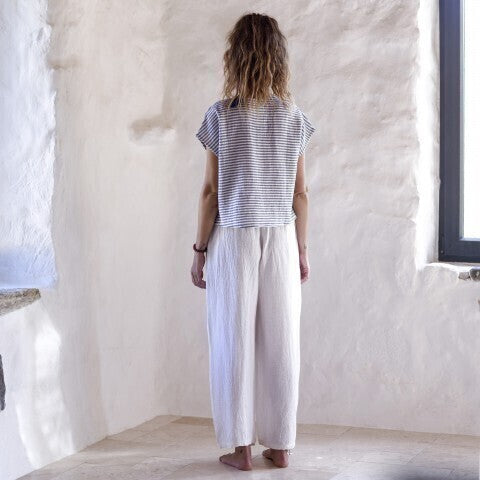 Loom.ist Sile Wide Leg Pants - Off-White