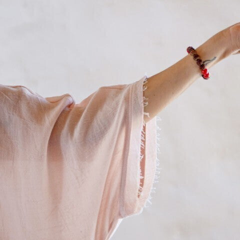 Loom.ist Sile Maxi Caftan - Blush