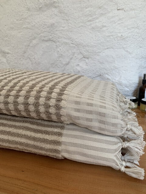 Loom.ist Dotted Terry Towel - Taupe