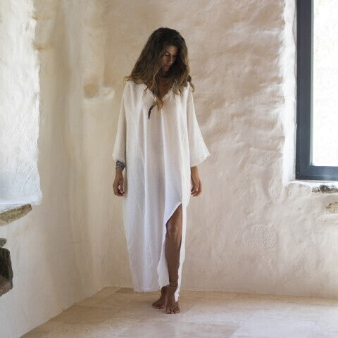 Loom.ist Sile Maxi Caftan - Off White