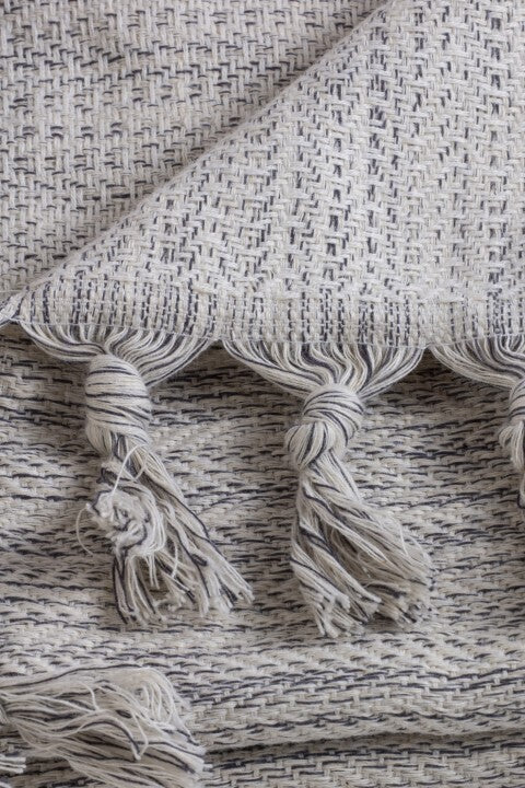 Loom.ist Plain Blanket - Grey