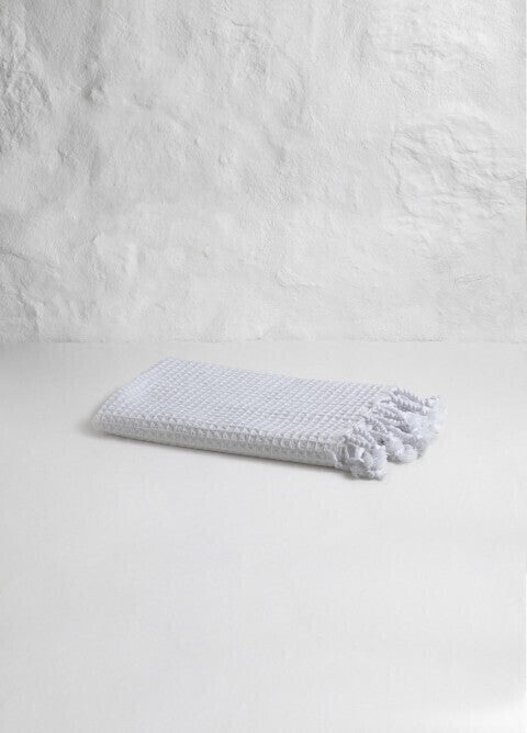 Loom.ist Waffle Towels - White