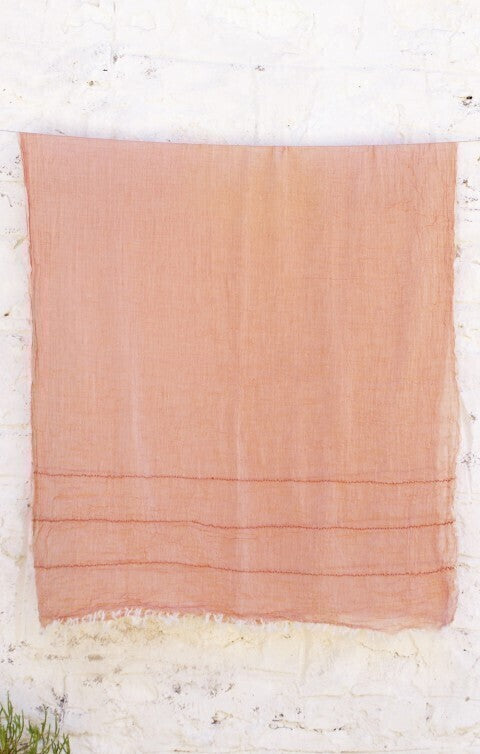 Loom.ist Helen Gauze Scarf - Blush