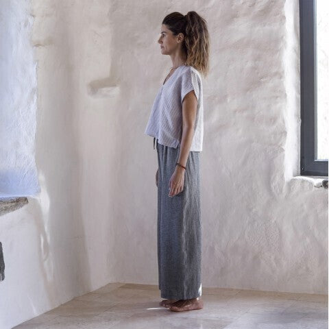 Loom.ist Sile Wide Leg Pants - Charcoal