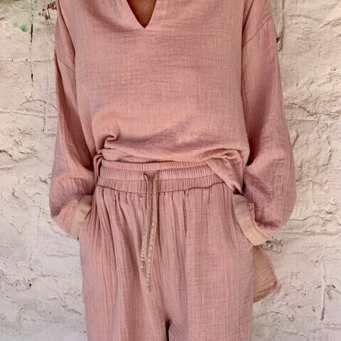 Loom.ist Muslin Tunic - Blush-Taupe