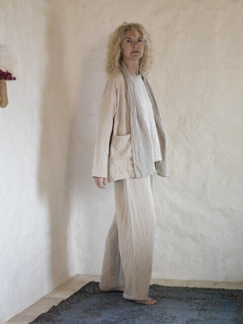 Loom.ist Muslin Cardigan - Taupe-Grey