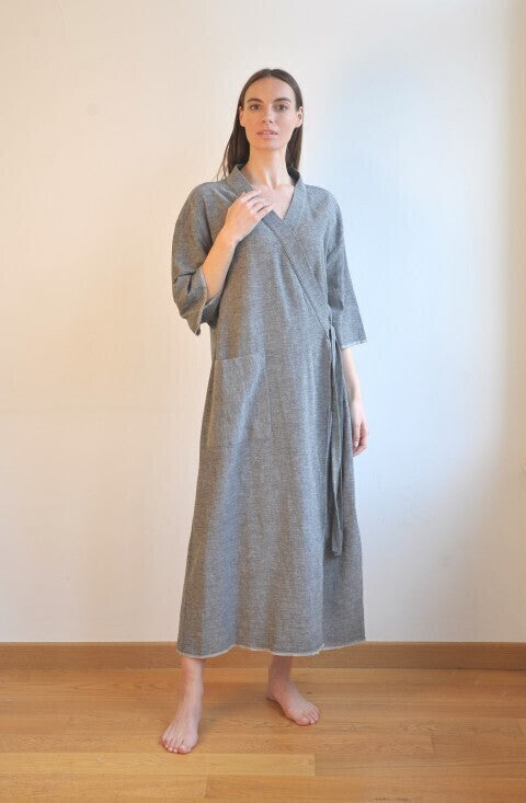 Loom.ist Sile Kimono - Charcoal