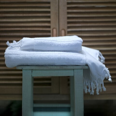 Loom.ist Ottoman Terry Towel - White