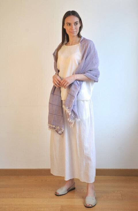 Loom.ist Helen Gauze Scarf - Lavender