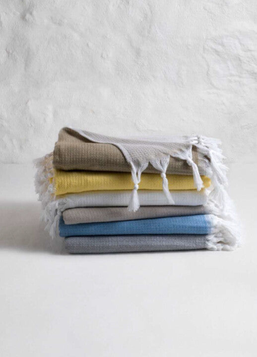 Loom.ist Plain Turkish Towel - Yellow