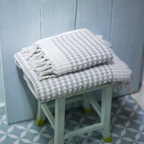 Loom.ist Dotted Terry Towel - Light Grey