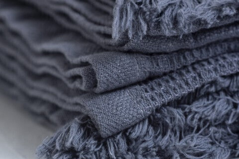 Loom.ist Linen Blanket - Dark Grey