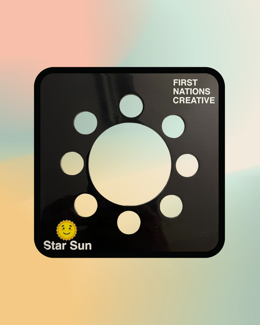 First Nations Creative - Aboriginal Symbol Stencils - Star/Sun