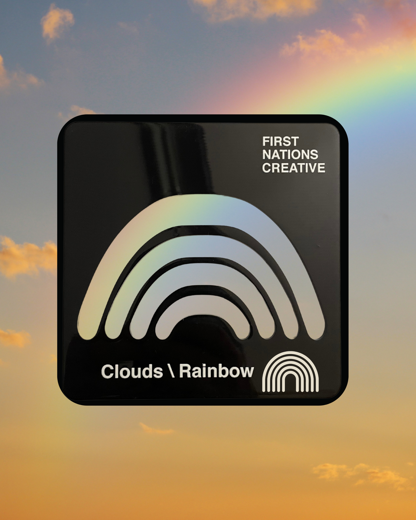 First Nations Creative - Aboriginal Symbol Stencils - Rainbows/Clouds