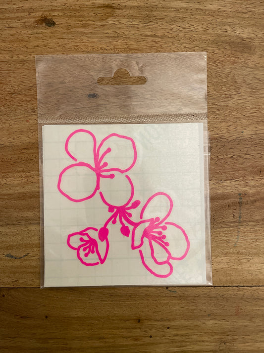 MIMI'lou Mini Sticker - Pink Flowers