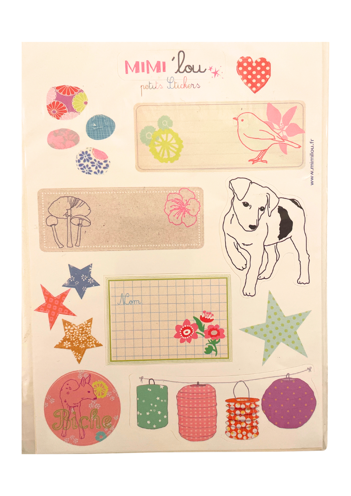 MIMI'lou Sticker Set -  Label Kit