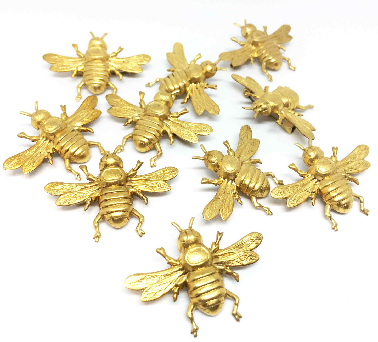 Melody Nelson - Brass Bee Brooch