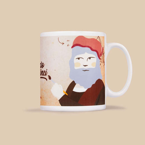 Chatty Feet - Mug - Leonardo Tea Vinci