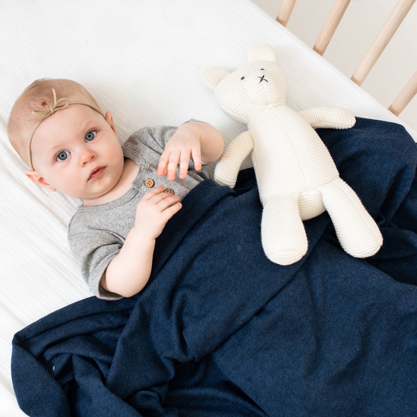 Zestt - Organic Cotton Baby Dream Bundle - Navy