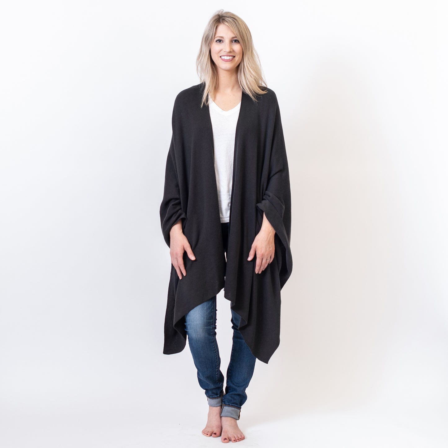 Zestt - Organic Cotton Jane Travel Wrap - Black