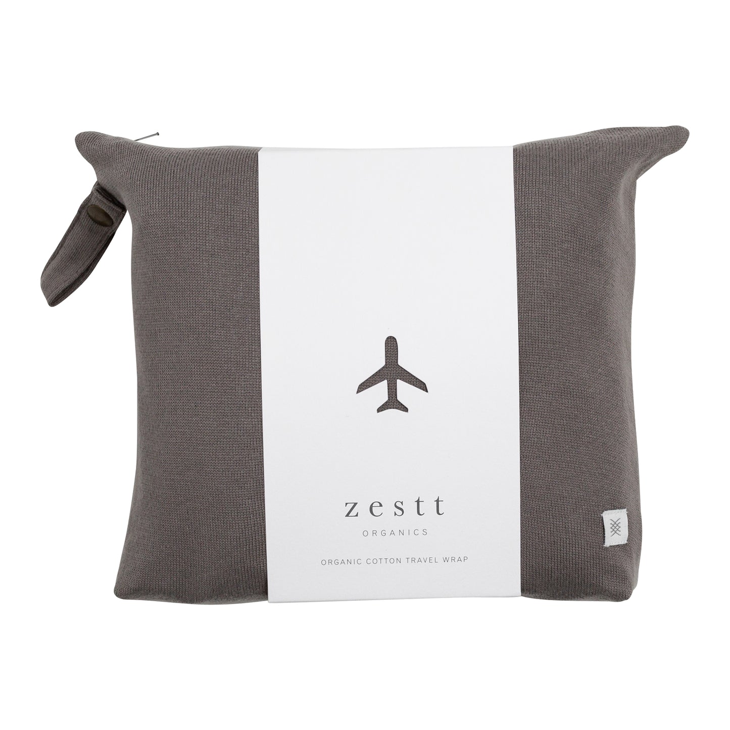 Zestt - Organic Cotton Jane Travel Wrap - Smoke