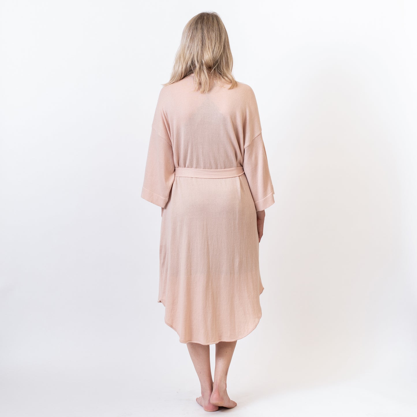 Zestt - Organic Cotton Lounge Robe - Blush