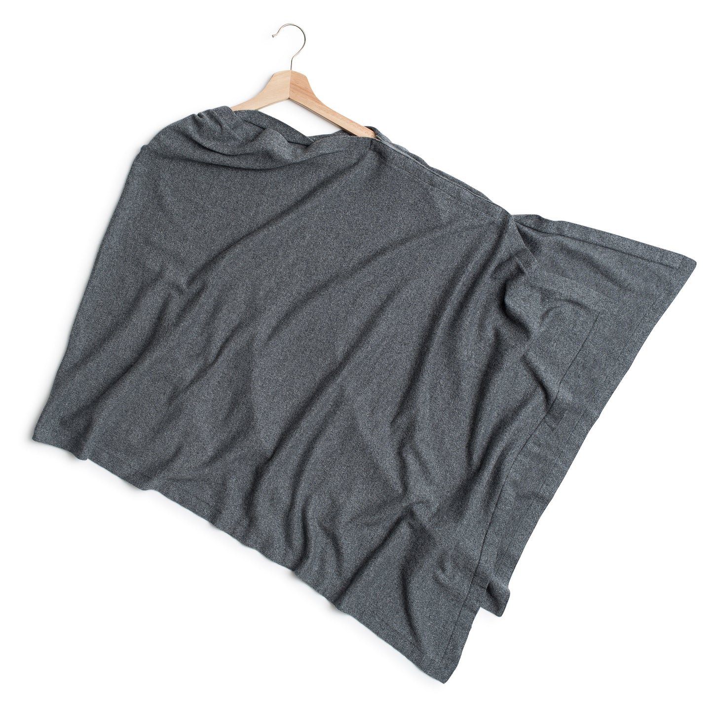 Zestt - Organic Cotton Nursing Poncho - Dark Grey