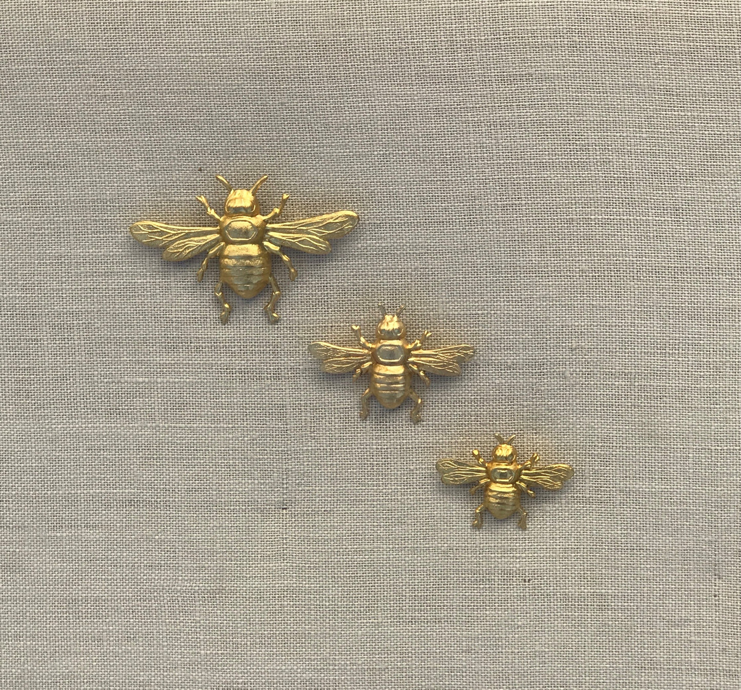 Melody Nelson - Brass Bee Brooch