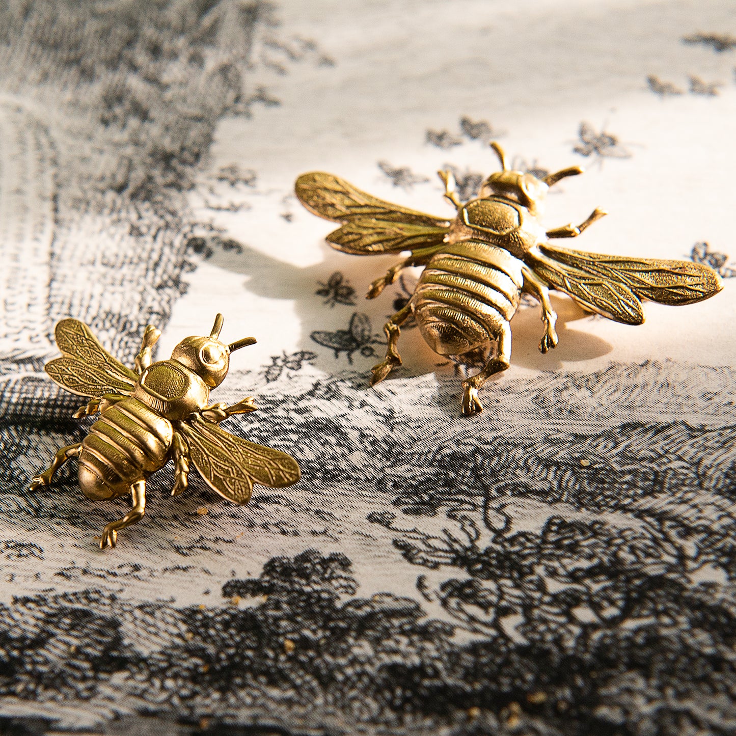 Melody Nelson - Brass Bee Brooch