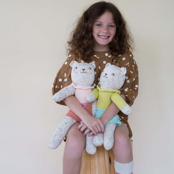 Blabla Kids Doll - Tweedy Bear Bergamot