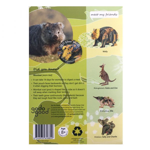 Go Do Good - Wombat Animal Model Kit