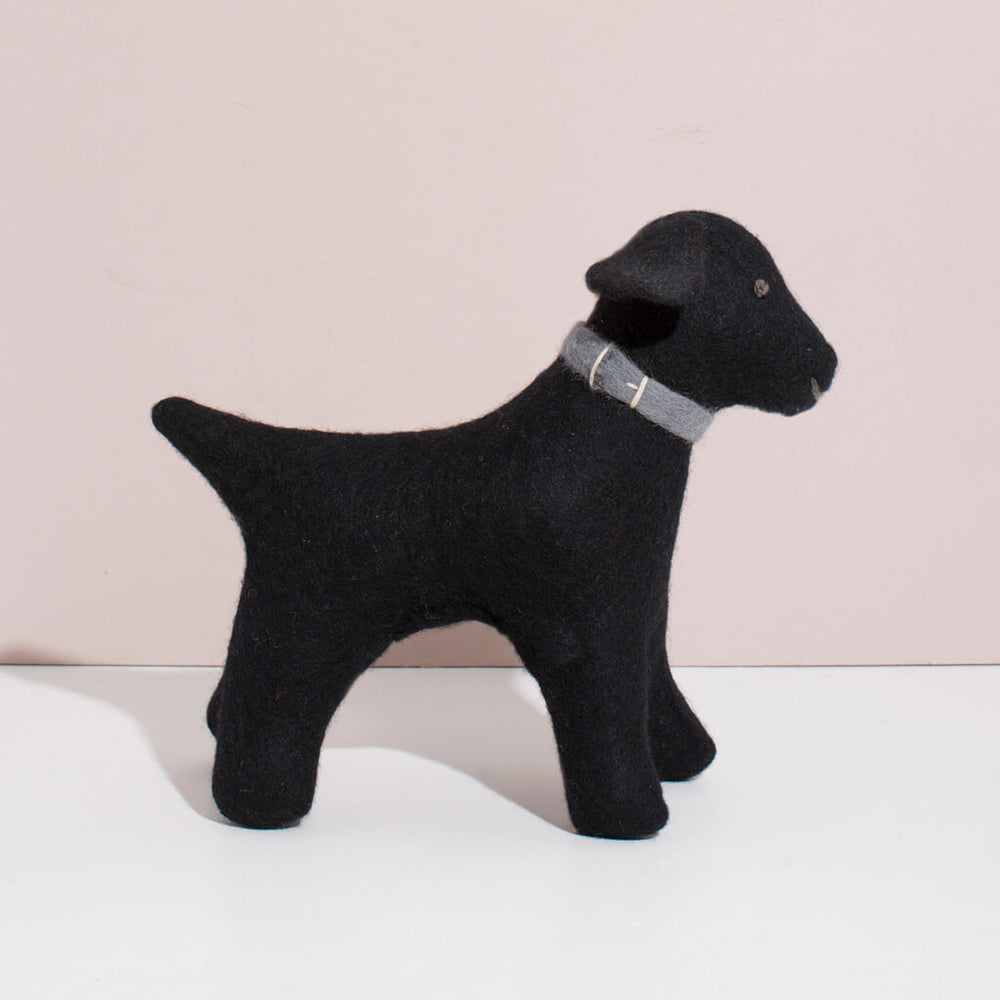 Mulxiply - Hand Felted Black Labrador - Large